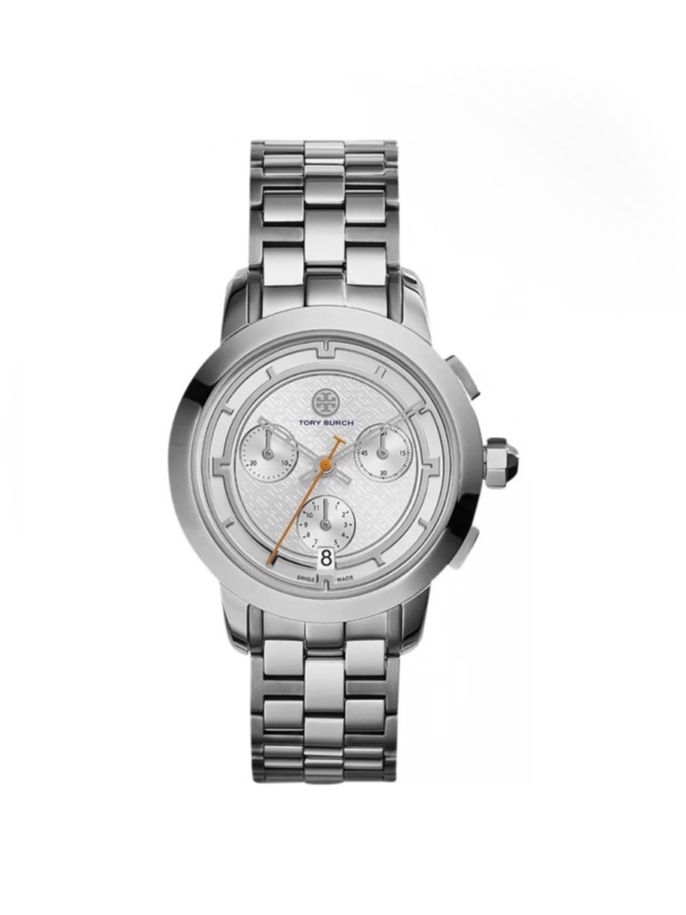 Tory Burch Chronograph Stainless Steel NEW